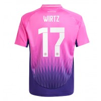 Tyskland Florian Wirtz #17 Bortatröja EM 2024 Kortärmad